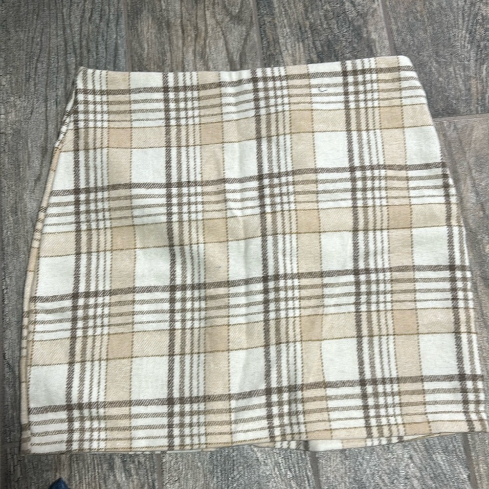 Plaid skirt Medium